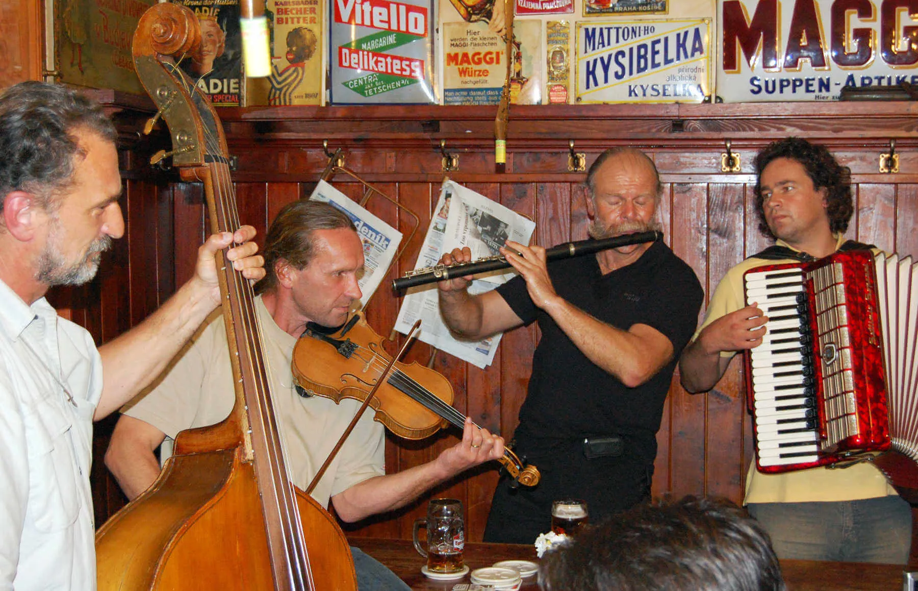 The band plays on in a small-town Czech bar few tourists would think to frequent