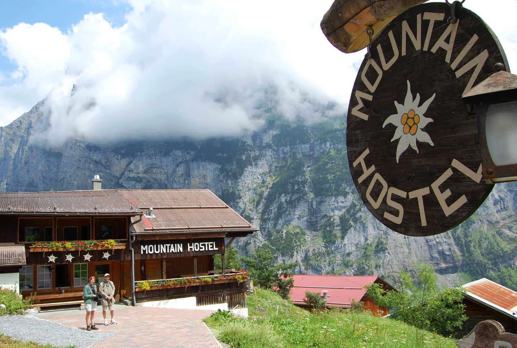 Some hostels are really travel destinations, such as the Mountain Hostel in Gimmelwald, Switzerland