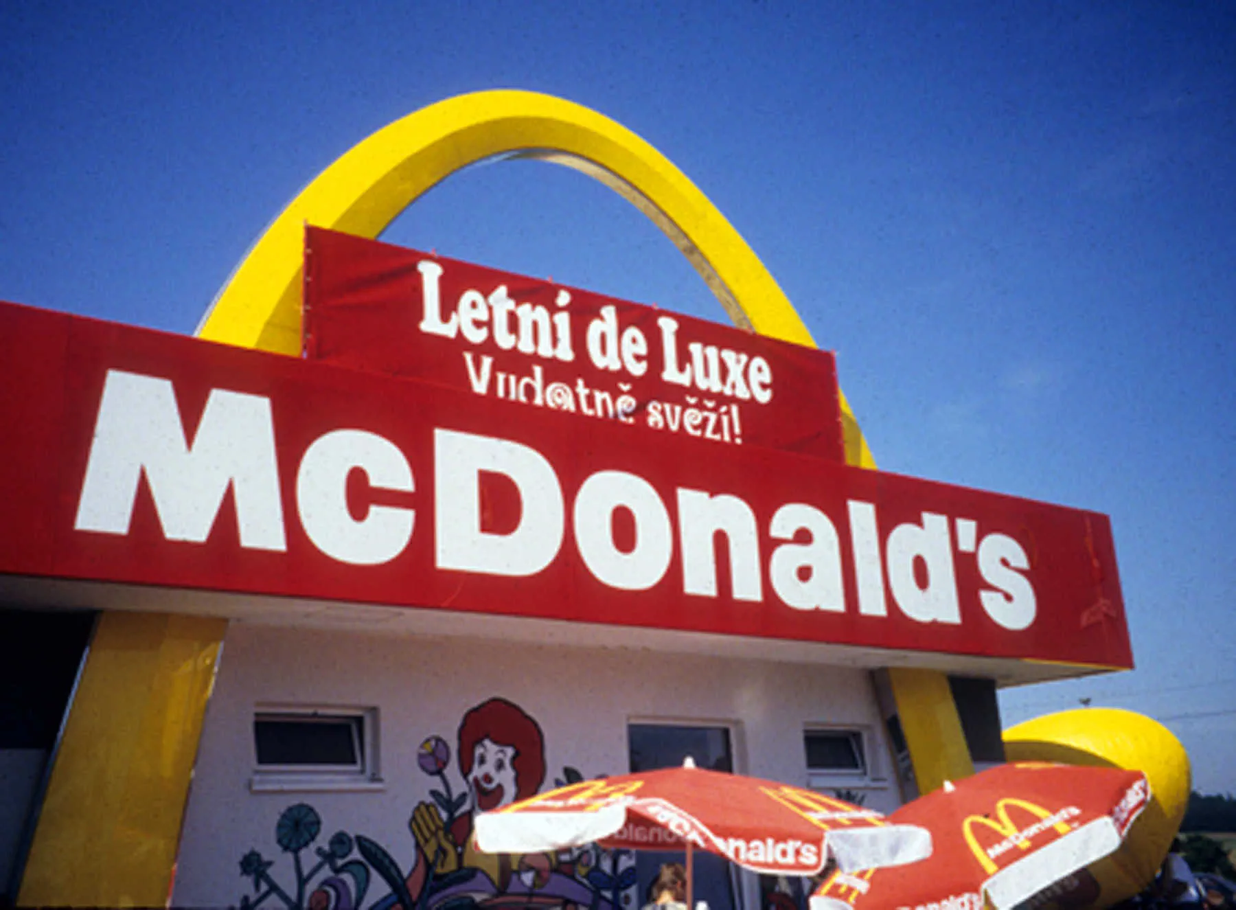 McDonald's is an ever-present symbol of American food in Italy; in fact, the hamburger empire is the number one fast-food chain in Europe