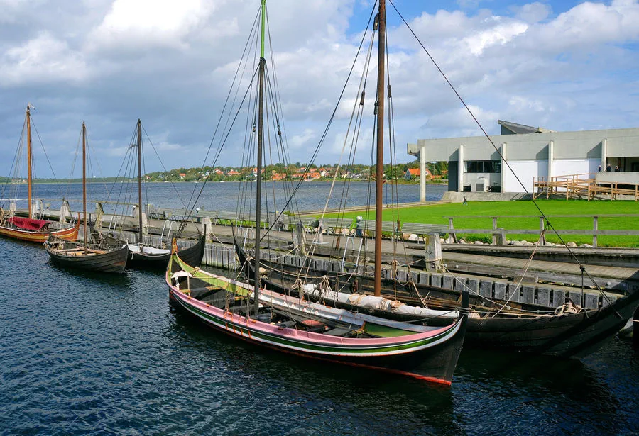 The Viking Ship Museum has an excellent outdoor area where you can see replica Viking ships and go for a fun hour-long sail around Roskilde’s fjord