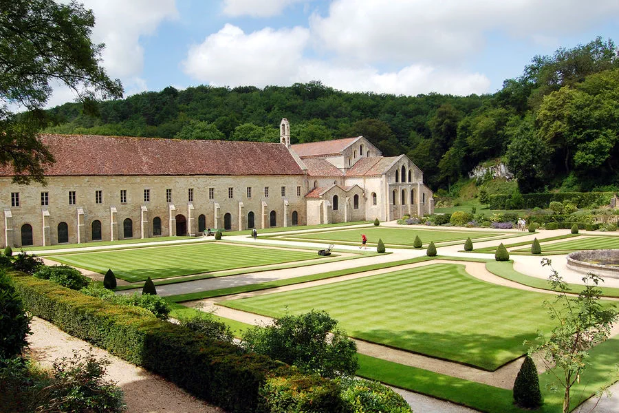 The abbey structures at Fontenay have remained virtually untouched by the outer world